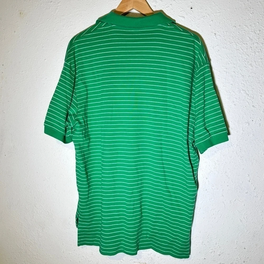 Polo By Ralph Lauren Striped Short Sleeve Polo Top Size Large Men